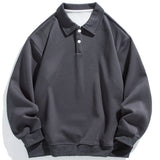 Kees | Basic polosweater met relaxte pasvorm