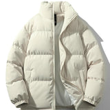 Kevin | Puffer jas met coltrechterkraag