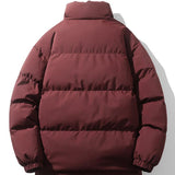 Kevin | Puffer jas met coltrechterkraag