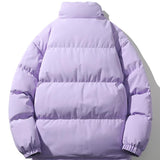 Kevin | Puffer jas met coltrechterkraag