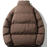 Kevin | Puffer jas met coltrechterkraag