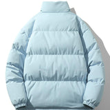 Kevin | Puffer jas met coltrechterkraag