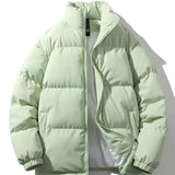 Kevin | Puffer jas met coltrechterkraag