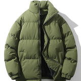 Kevin | Puffer jas met coltrechterkraag