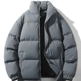 Kevin | Puffer jas met coltrechterkraag
