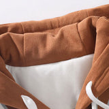 Klaas | Baseball jack met capuchon en knoopsluiting