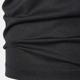 Koos | Zwarte polo met contrastbies