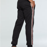Leon | Teddy gevoerde joggingbroek met zijstreep
