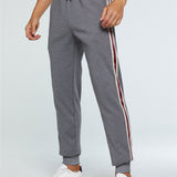 Leon | Teddy gevoerde joggingbroek met zijstreep