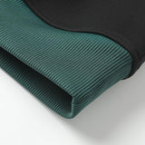 Levi | Sweater met patchworkdetails en kleurvlakken