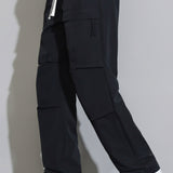 Liam | Pantalon straight leg met trekkoord