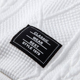 Lodewijk | Hoodie met geometrisch jacquarddessin en relaxte pasvorm