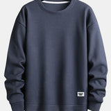 Lucas | Dubbellaagse sweater met wafelstructuur