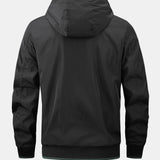 Luuk | Jack met afneembare capuchon in contrasterende kleur