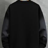 Maarten | Sweater met verlopende tekstopdruk
