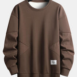 Max | Sweater met structuurmix en ronde hals