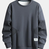 Max | Sweater met structuurmix en ronde hals