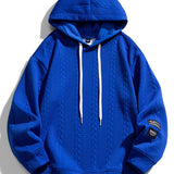 Melle | Hoodie met jacquarddessin en tarwemotief