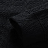 Menno | Sweater met jacquarddessin met tarwemotief en relaxte pasvorm