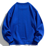 Menno | Sweater met jacquarddessin met tarwemotief en relaxte pasvorm