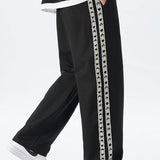 Milan | Pantalon met zijpanelen relax fit
