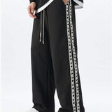 Milan | Pantalon met zijpanelen relax fit
