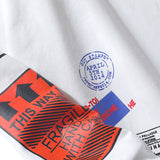 Nathan | Sweater met label- en tekstopdruk