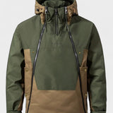 Klaas | Grijze winteranorak met capuchon