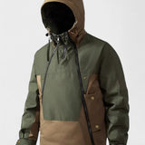 Klaas | Grijze winteranorak met capuchon
