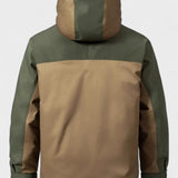 Klaas | Grijze winteranorak met capuchon