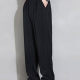 Noud | Pantalon relax fit straight leg
