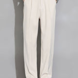Noud | Pantalon relax fit straight leg