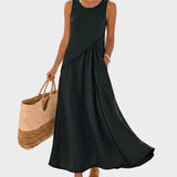 Maisy - Elegante Mouwloze Jurk