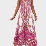 Klára - Elegante zomermaxi-jurken zonder mouwen