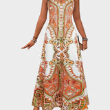 Klára - Elegante zomermaxi-jurken zonder mouwen
