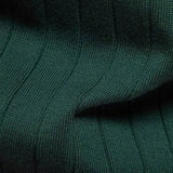 Hilbert | Groen vest met V-hals en knopen
