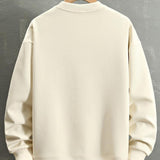 Olivier | Sweater met spin- en tekstopdruk