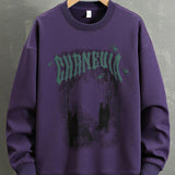 Olivier | Sweater met spin- en tekstopdruk