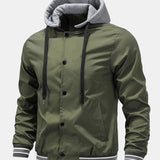 Onno | Bomber jack met afneembare capuchon