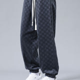Oscar | Joggingbroek met ruitpatroon