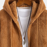 Otis | Basic teddyhoodie met ritssluiting