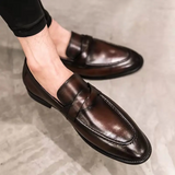 Otmar | Nette leren penny loafers