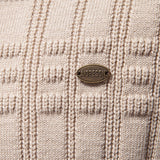 Paul | Gestreepte jacquardtrui met ronde hals