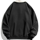 Rein | Polosweater met contrastdetails en relaxte pasvorm