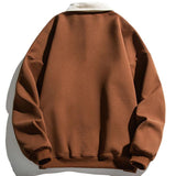 Rein | Polosweater met contrastdetails en relaxte pasvorm