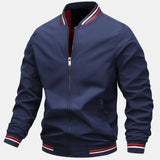 Reinout | Bomber jack met doorlopende rits