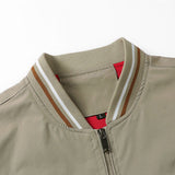 Reinout | Bomber jack met doorlopende rits
