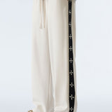 Rens | Pantalon relax fit met zijstreep