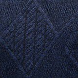 Rens | Trui met geometrisch ruitpatroon