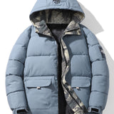 Robert | Puffer jas met camouflagevoering